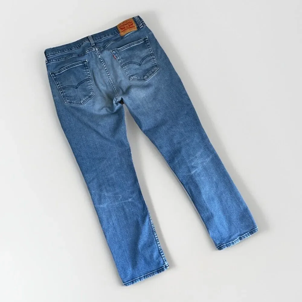 Men's Levis 514 Straight Leg Jeans W36‎ L30 Blue Levi Strauss Denim Levi's